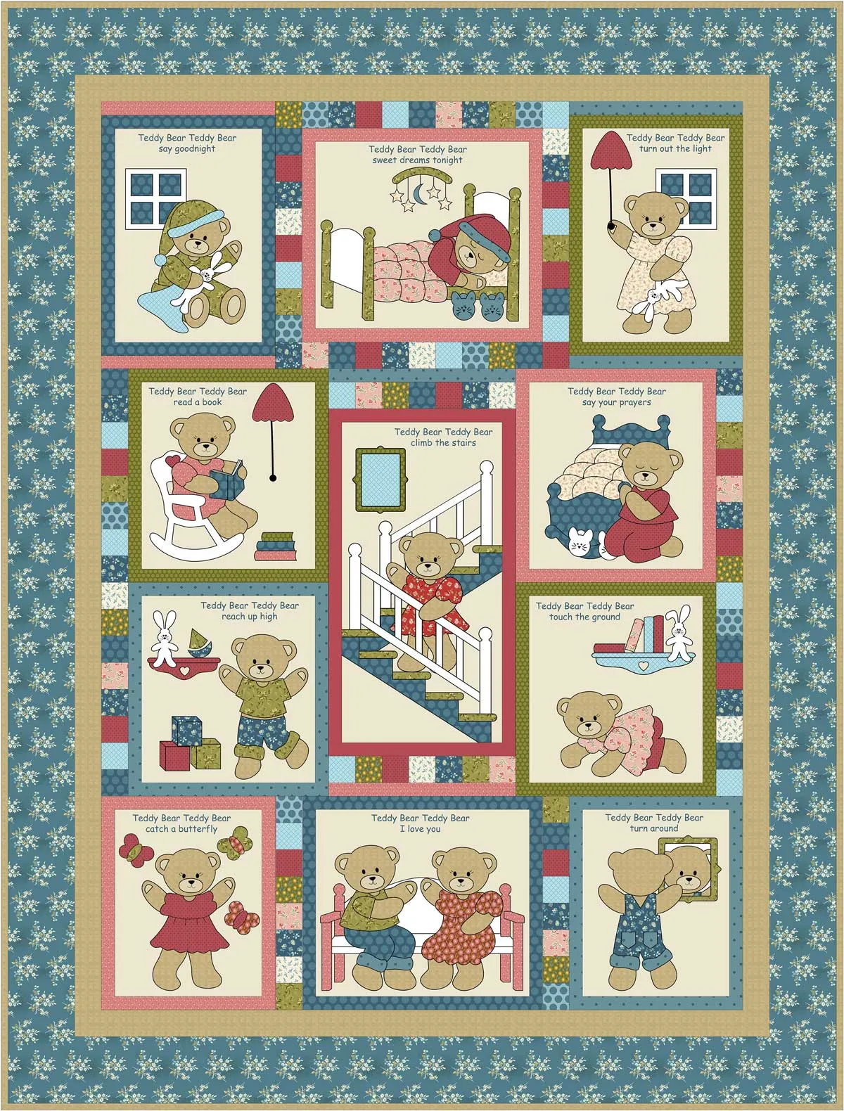 Teddy Bear Teddy Bear Pattern