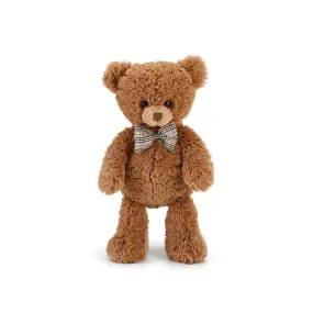 Teddy Claire With A Bow Tie Brown Plush Doll