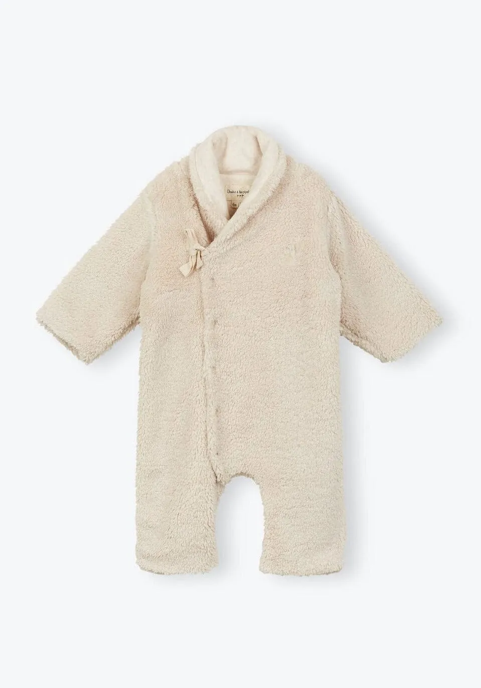 Teddy onesie - ecru - Arsene et let pipelettes