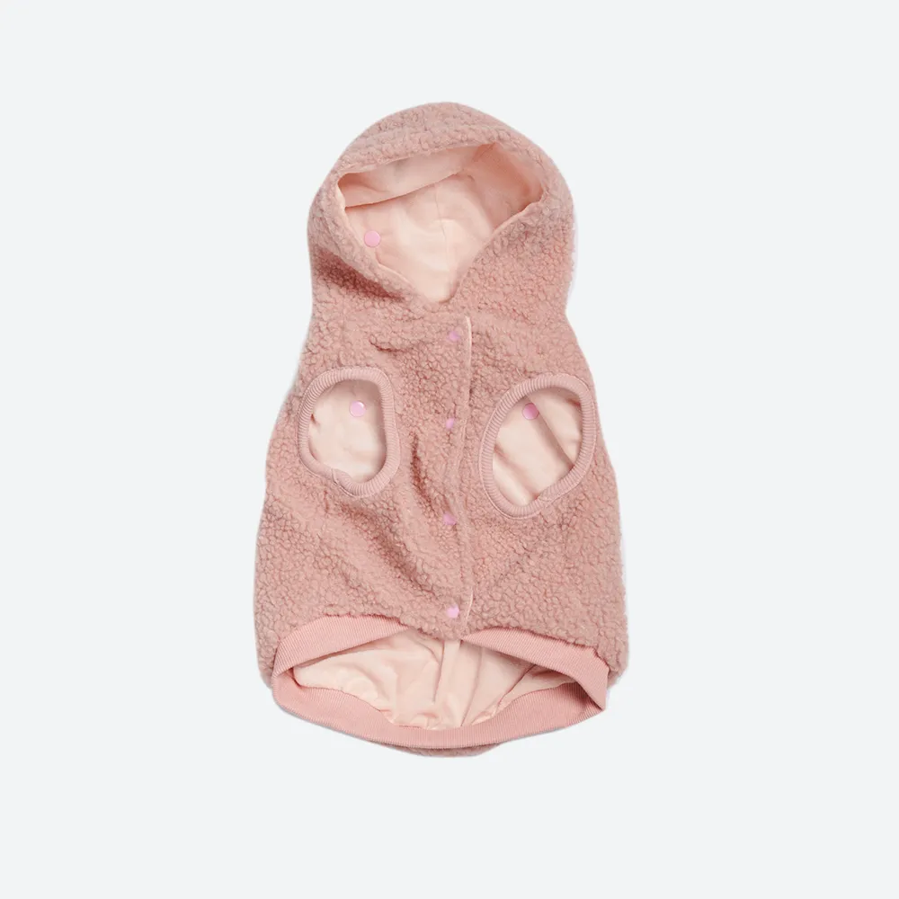 Teddy Sherpa Jacket - Pink