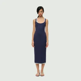 The Slim Fit Long Slip Dress