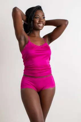 The Soft Silk Brief Festival Fushia