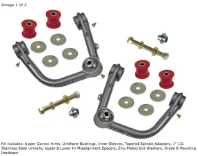 Total Chaos 05  Tacoma, 03  4Runner, 07  FJ Cruiser Upper Control Arm Kit