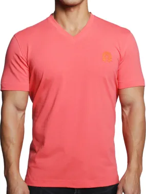 V-Neck VivaldiMono Coral