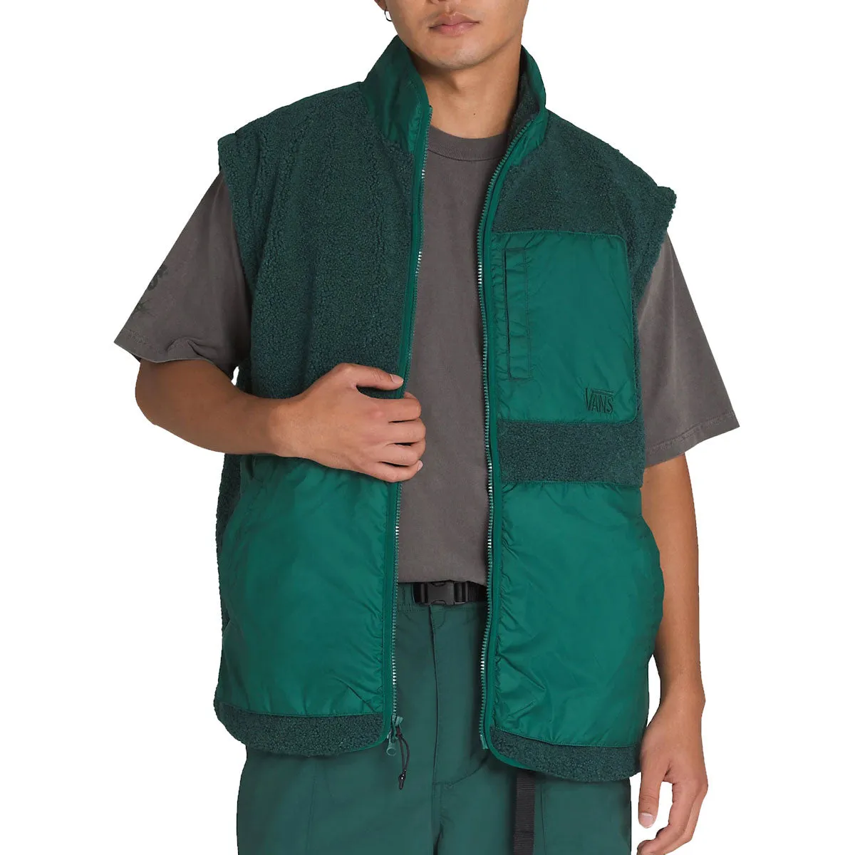 Vans MTE Navigate Highpile Jacket - Rain Forest