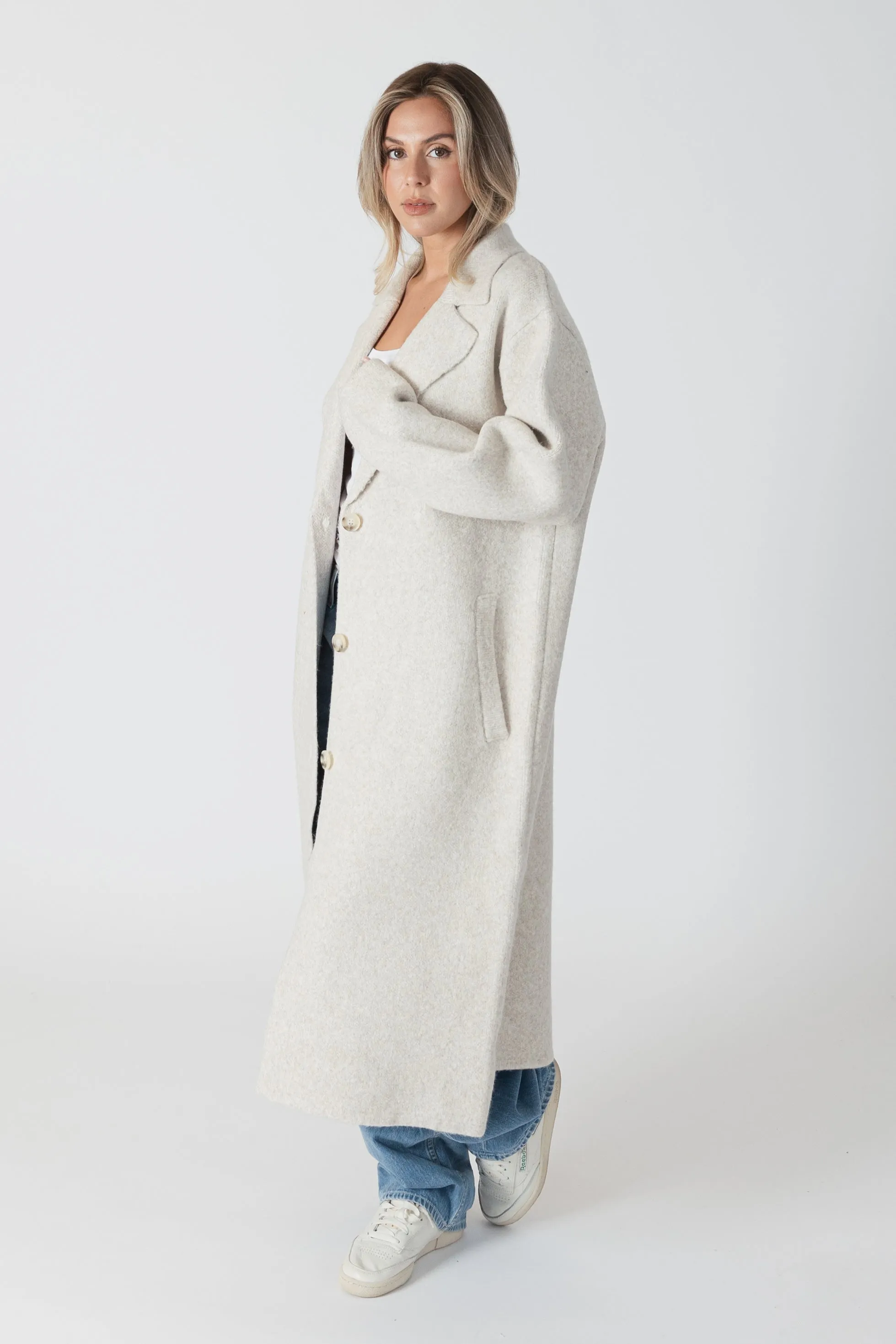 Victoria Lux Coat (Beige)