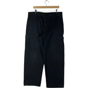 Vintage Cargo Pants Black Mens 38x30