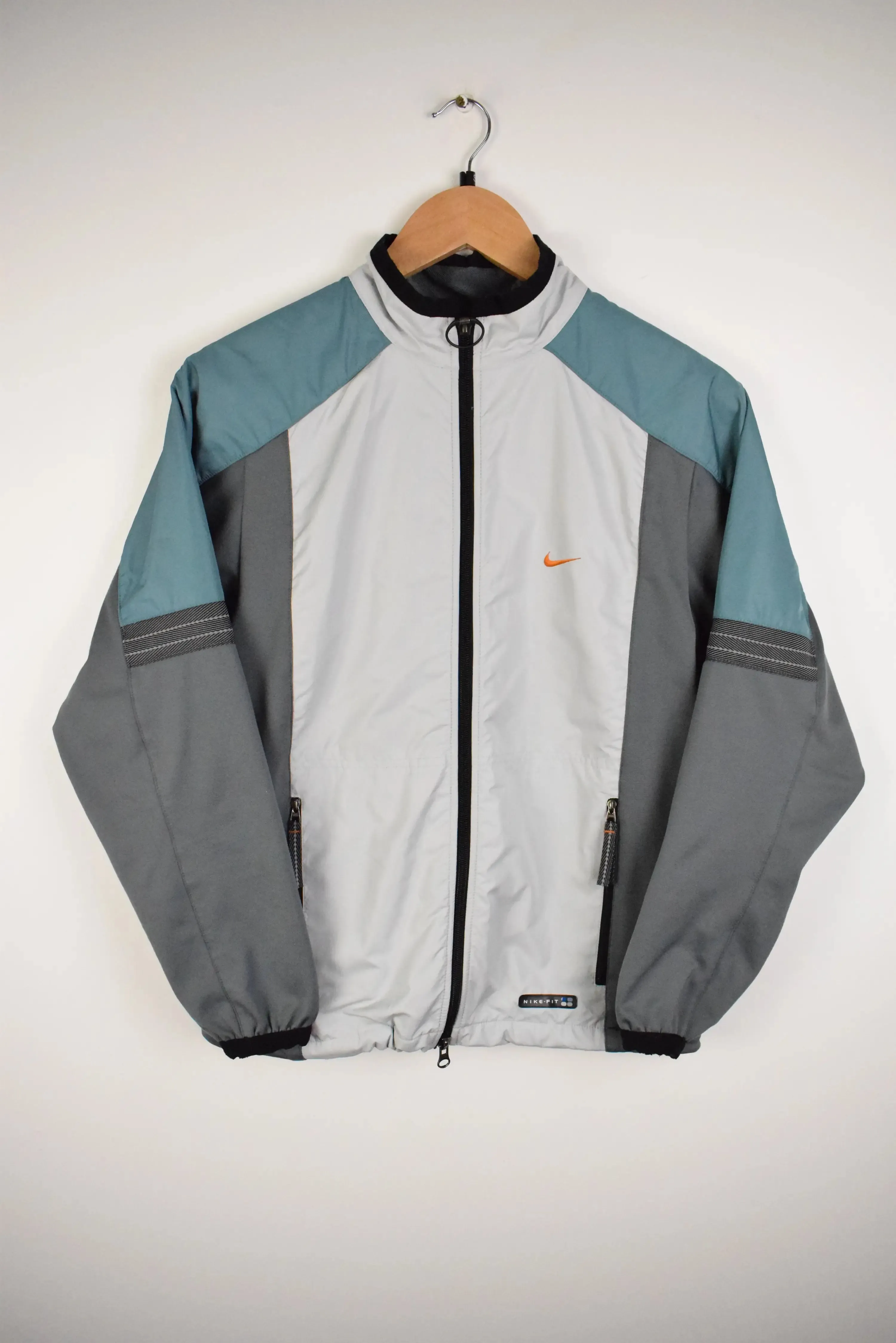 Vintage Grey Nike Track Jacket (S)