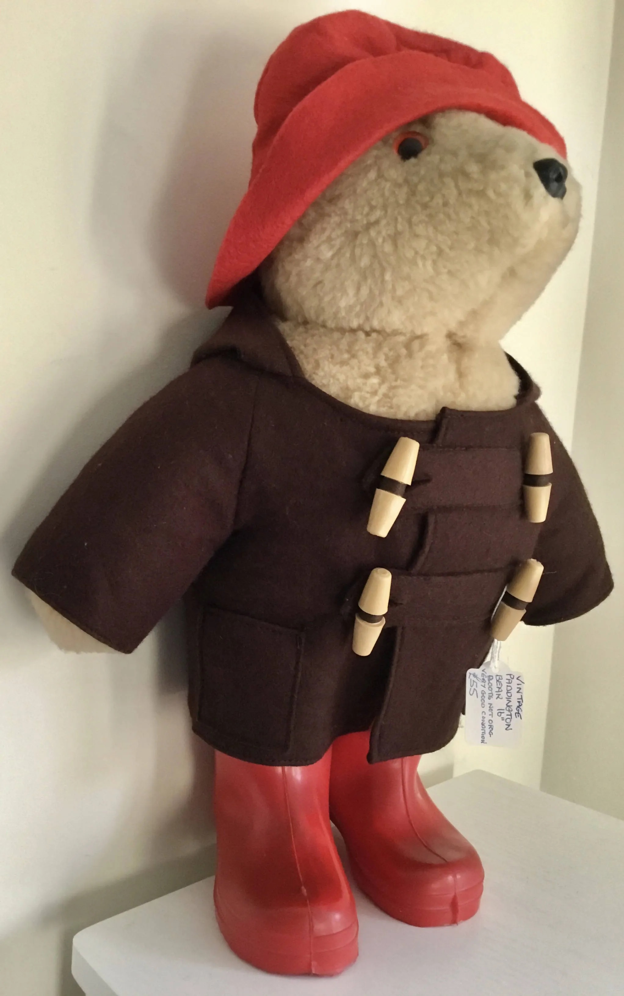 Vintage Paddington Bear 16”.
