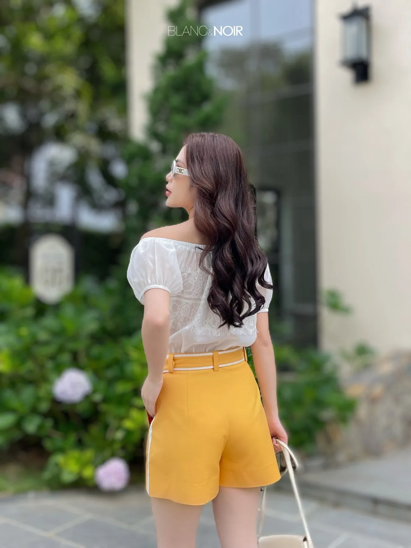 White Off-Shoulder Top