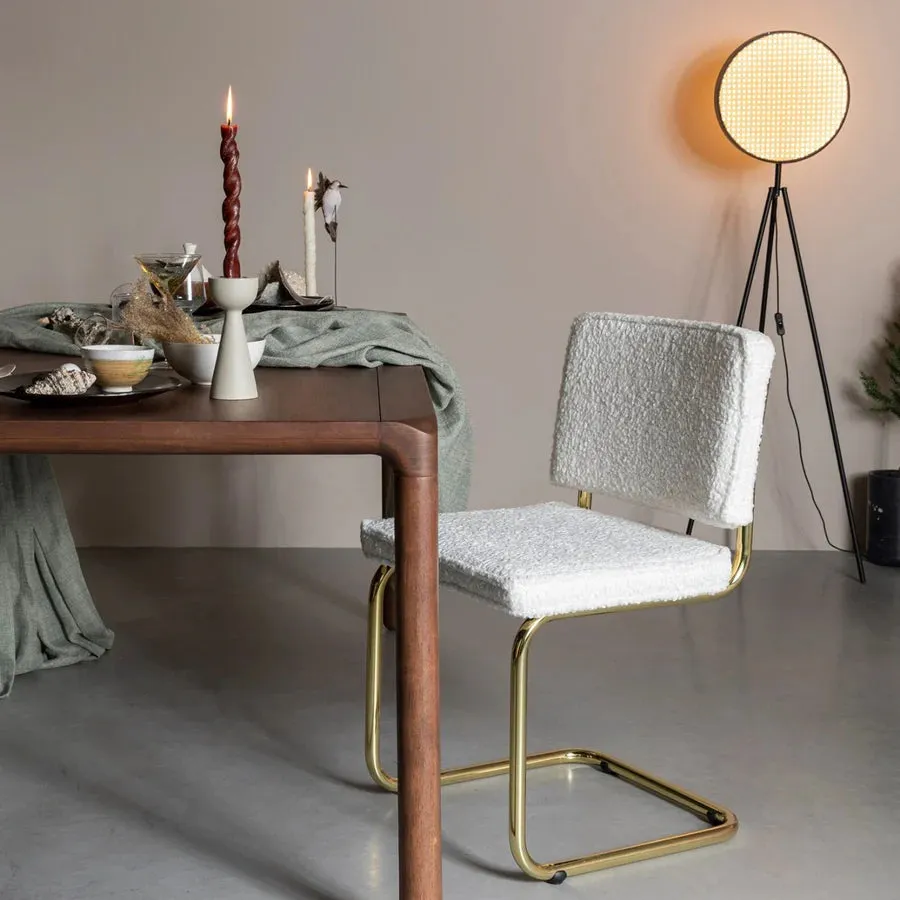 White Teddy Chair