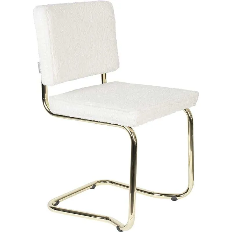White Teddy Chair