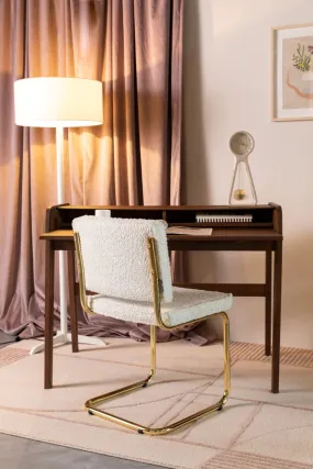 White Teddy Chair