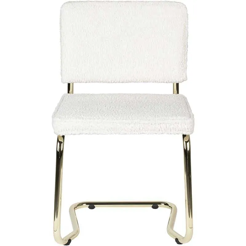 White Teddy Chair