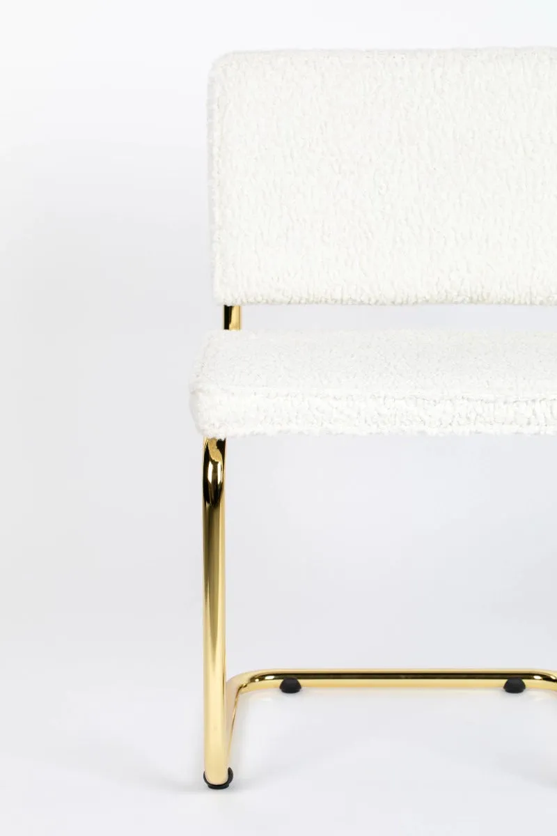 White Teddy Chair