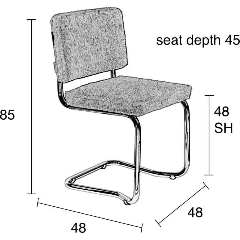 White Teddy Chair