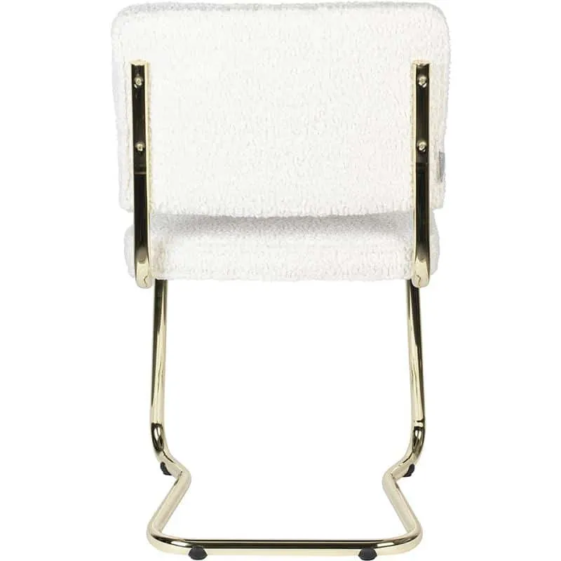 White Teddy Chair