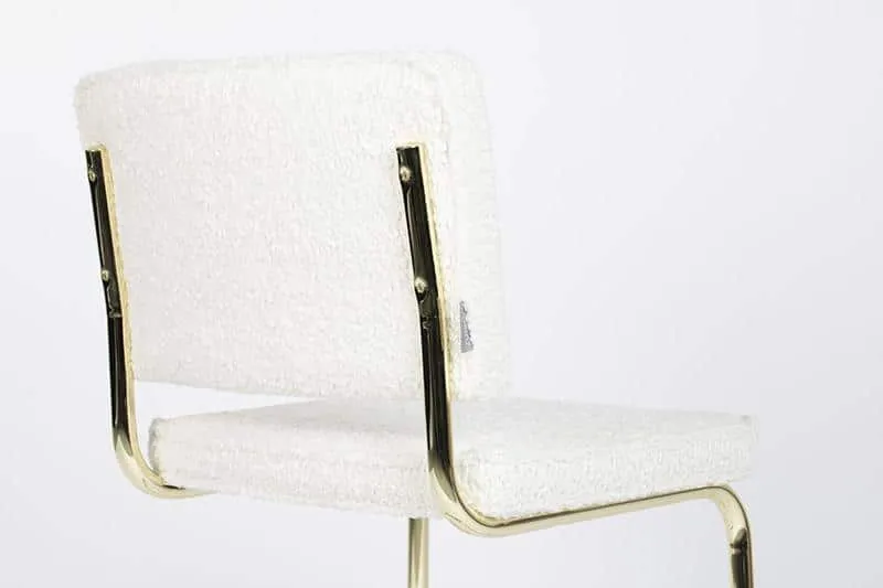 White Teddy Chair