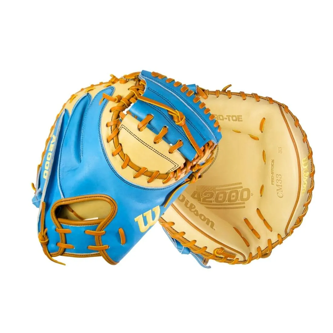 Wilson A2000 CM33 33” "Teddy" Baseball Catcher’s Mitt: WBW10198933