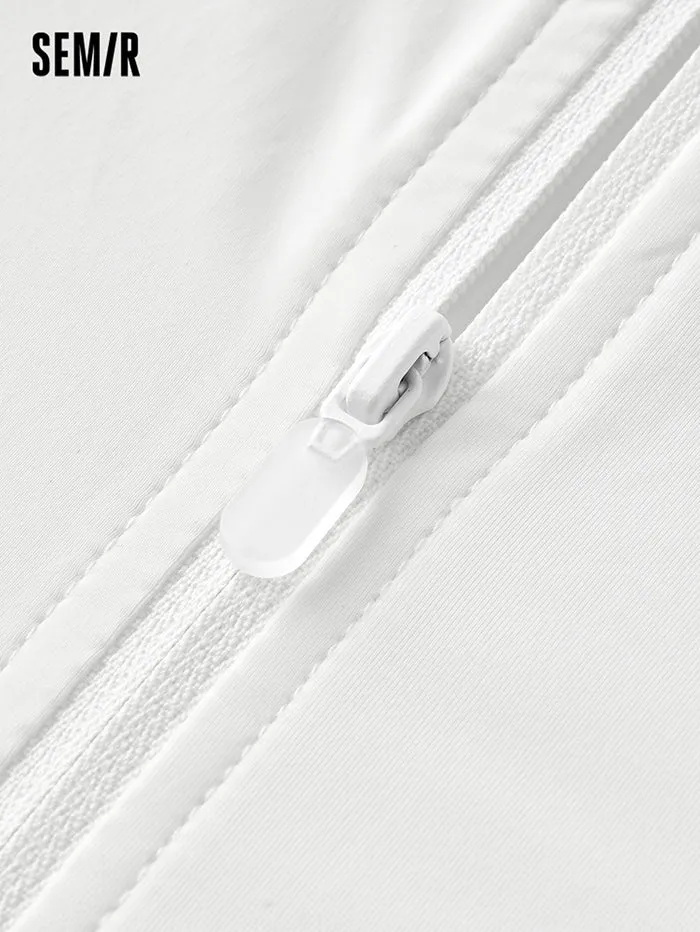 Women's Solid Colored Track Jacket