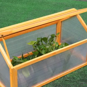 Wooden Mini Greenhouse Planting Hobby Greenhouse Plant Growth Box