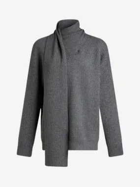 Wool & Cashmere Sweater - Grey